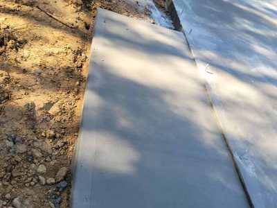 After Concrete Pouring Services