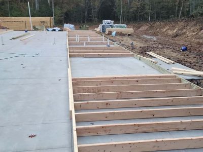 New Home Concrete Slab